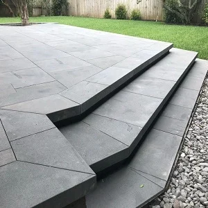 Chinese Bluestone pavers and tiles steps