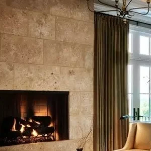 Classic mix travertine walls