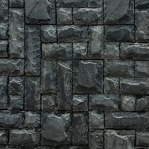 Midnight castle stone wall cladding