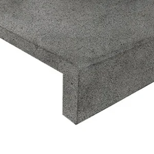 Raven grey granite drop face pool coping tiles and pavers black pool coping tiles dark pool coping tiles