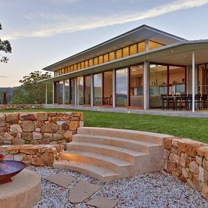 Sandstone ledgestone tiles rock wall feature Melbourne wall cladding