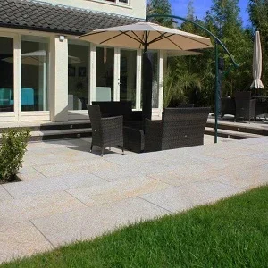 Summer daze granite pavers and tiles pool pavers yellow tiles ochre tiles