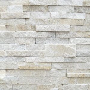 White stone stacked stones feature walls melbourne